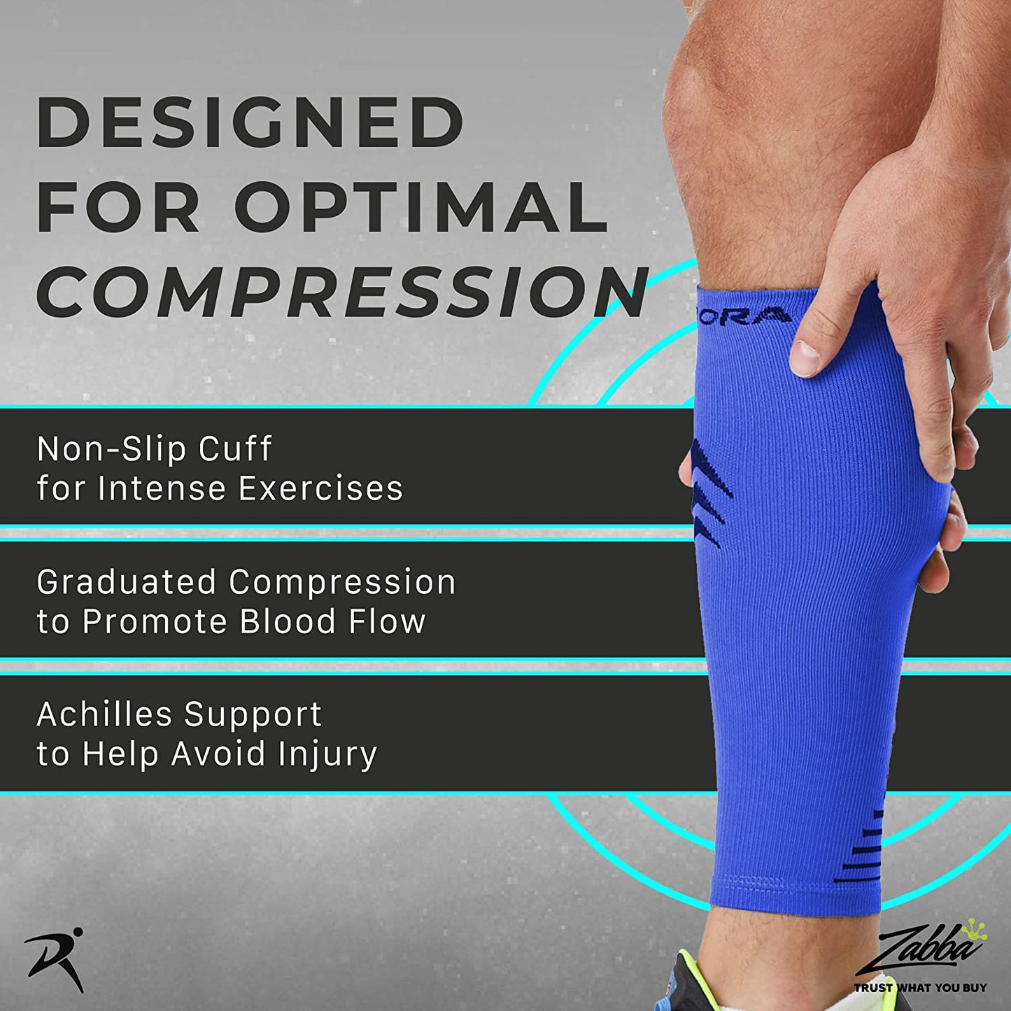 Kickin' Comfort Leg Hugs: Say Goodbye to Aching Limbs with Mr. Flex's Supportive Leg Compression Sleeves!